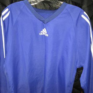 Blue adidas long sleeve shirt